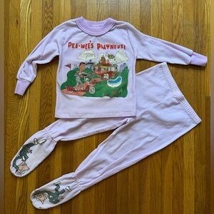Vintage Pee-Wee Herman Pajamas